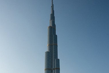 Burj Khalifa (Down Town Dubai) Eine Materialisierung menschlicher Hybris.